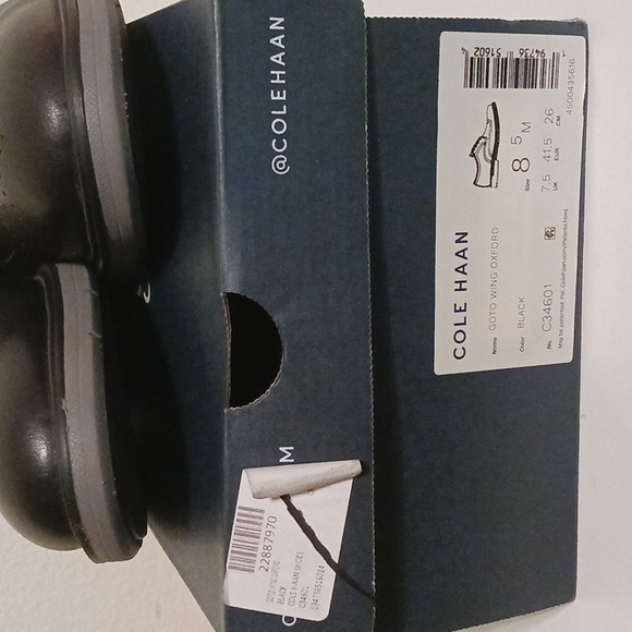 Mens Cole Haan size 8.5 black loafers - Picture 8 of 8